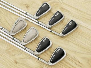 iron_set : ชุดเหล็ก PRGR New Egg Forged (ตีง่ายมาก ไกล) มีเหล็ก 5-Pw,Aw (7 ชิ้น) ก้านเหล็ก PRGR SSIII 85 Flex SR