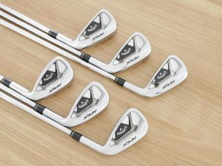 Iron set : Callaway : ชุดเหล็ก Callaway APEX Forged (รุ่นปี 2022) มีเหล็ก 5-Pw (6 ชิ้น) ก้านเหล็ก NS Pro Modus 105 Flex S