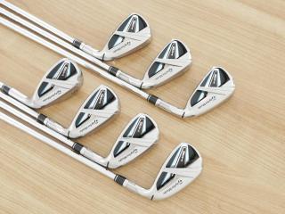 Iron set : Taylormade : ชุดเหล็ก Taylormade SIM MAX (ออกปี 2020 Japan Spec.) มีเหล็ก 6-Pw,Aw,Sw (7 ชิ้น) ก้านเหล็ก KBS Max 85 Flex S