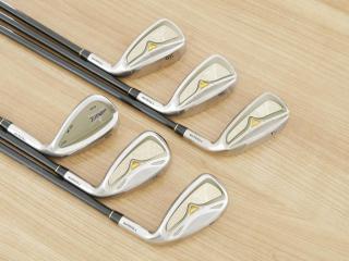 Iron set : Tsuruya : ชุดเหล็ก Tsuruya AXEL GX MM (หน้าเด้ง เบา อ่อน เหมาะกับซีเนียร์) มีเหล็ก 7-Pw,Aw,Sw (6 ชิ้น) ก้านกราไฟต์ Flex R