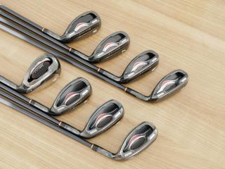 Iron set : Maruman : ชุดเหล็กกระเทย Maruman Shuttle i3000x (ตีง่ายสุดๆ) มีเหล็ก 5-10,Pw,Aw (8 ชิ้น เทียบเท่า 4-Pw,Aw) ก้านกราไฟต์ Flex S