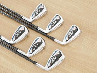 Iron set : Other Brand : ชุดเหล็ก Cobra Speedzone SZ (ใบใหญ่ ตีง่าย) มีเหล็ก 5-Pw (6 ชิ้น) ก้านกราไฟต์ Fujikura Speeder Evolution Flex S