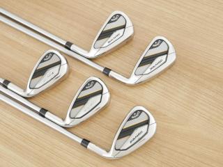 iron_set : ชุดเหล็ก Callaway Mavrik (ปี 2020 ตีง่าย ไกลมากๆ) มีเหล็ก 6-Pw (5 ชิ้น) ก้านกราไฟต์ Mitsubishi Diamana 50 Flex R