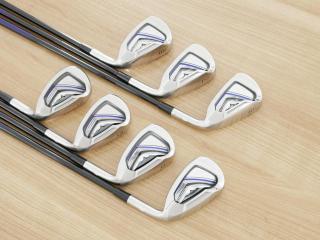 iron_set : ชุดเหล็ก Mizuno JPX EIII SV Titanium (ตัวท้อป ใบใหญ่ที่สุดของ Mizuno ตีง่ายมาก หน้าเด้ง ตีไกล) มีเหล็ก 6-Pw,Aw,Sw (7 ชิ้น) ก้านกราไฟต์ Flex SR