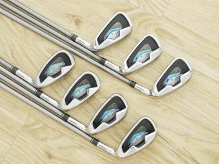 iron_set : ชุดเหล็ก Tsuruya AXEL BL (ตีง่าย ไกล หน้าเด้ง) มีเหล็ก 5-Pw,Aw (7 ชิ้น) ก้านกราไฟต์ Flex R