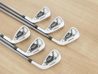 iron_set : ชุดเหล็ก Callaway APEX Forged (รุ่นปี 2022) มีเหล็ก 5-Pw (6 ชิ้น) ก้านกราไฟต์ Fujikura MCI Black 60 Flex R
