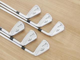 Iron set : Callaway : ชุดเหล็ก Callaway X Forged (รุ่นล่าสุด ปี 2024 นุ่ม แน่น หล่อมาก) มีเหล็ก 5-Pw (6 ชิ้น) ก้านเหล็ก NS Pro Modus 105 Flex S