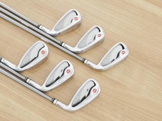 iron_set : ชุดเหล็กกระเทย PRGR NEW Egg (ปี 2020 ตีง่ายและไกลมากๆ เด้งสุดๆ COR 0.82) มีเหล็ก 6-Pw,Aw (6 ชิ้น) ก้านกราไฟต์ M-37 Flex R