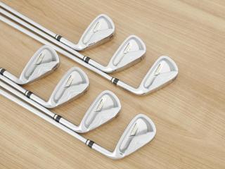 Iron set : Katana : ชุดเหล็ก Katana Voltio NINJA Model V (ปี 2020 หน้าเด้ง ตีไกล) มีเหล็ก 6-Pw,Aw,Sw (7 ชิ้น) ก้านกราไฟต์ Fujikura Voltio 40 Flex R