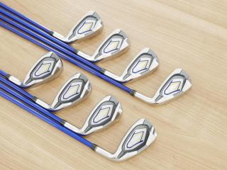 iron_set : ชุดเหล็ก Kasco LEIOS EX (ใบใหญ่ ตีง่าย) มีเหล็ก 5-Pw,Aw,Sw (8 ชิ้น) ก้านกราไฟต์ Flex R