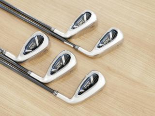 Iron set : XXIO : ชุดเหล็ก XXIO Cross (ออกปี 2019 ตีไกลที่สุดของที่สุดจาก XXIO หน้าเด้งสุดๆ) มีเหล็ก 7-Pw,Aw (5 ชิ้น ตีไกลกว่าปกติ 2 เบอร์) ก้านกราไฟต์ MH1000 Flex R