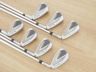 Iron set : Taylormade : ชุดเหล็ก Taylormade Stealth (ออกปี 2022 Japan Spec.) มีเหล็ก 6-Pw,Aw,Sw (7 ชิ้น) ก้านกราไฟต์ Fujikura MCI 70 Flex R