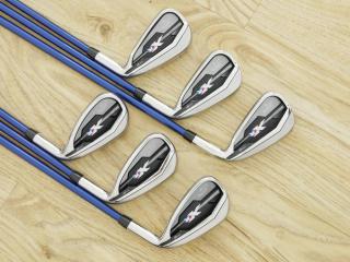 Iron set : Callaway : ชุดเหล็ก Callaway XR (ใบใหญ่ ตีง่ายมาก) มีเหล็ก 5-Pw (6 ชิ้น) ก้านกราไฟต์ Flex R