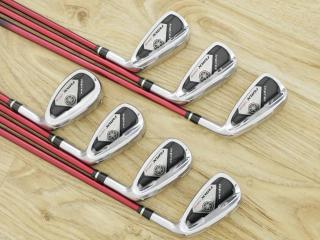 iron_set : ชุดเหล็ก Yamaha Inpres RMX UD+2 (ปี 2016 ตีไกลที่สุด ไกลกว่าเหล็กทั่วไป 2 เบอร์) มีเหล็ก 5-Pw,Aw (7 ชิ้น) ก้านกราไฟต์ Mitsubishi Bassara i50xct Flex R