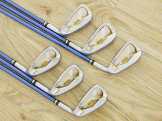 iron_set : ชุดเหล็ก Honma Beres IS-03 (ปี 2015 หน้าเด้ง Forged) มีเหล็ก 6-11 (6 ชิ้น เทียบเท่า 5-Pw) ก้าน ARMRQ 8 (62) FLex R (2 ดาว)