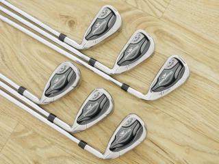 Iron set : Callaway : ชุดเหล็ก Callaway Steelhead XR (ปี 2017 ง่าย ไกล) มีเหล็ก 5-Pw (6 ชิ้น) ก้านเหล็ก NS Pro 950 Flex S