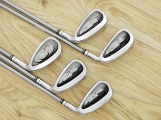 iron_set : ชุดเหล็กกระเทย PRGR Egg PC (รุ่นปี 2019 ตีง่ายและไกลมากๆ โกงสุดๆ) มีเหล็ก 7-Pw,Aw (5 ชิ้น) ก้านกราไฟต์ M-40 Flex SR
