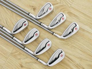 iron_set : ชุดเหล็กกระเทย PRGR NEW Egg (ปี 2020 ตีง่ายและไกลมากๆ เด้งสุดๆ COR 0.82) มีเหล็ก 7-Pw,Aw,As,Sw (7 ชิ้น) ก้านกราไฟต์ M-40 Flex SR