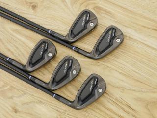 Iron set : Epon : ชุดเหล็ก EPON EF-02I Forged (ออกปี 2022 ใบใหญ่ ตีง่าย ไกล) มีเหล็ก 6-Pw (5 ชิ้น) ก้านกราไฟต์ Fujikura TRAVIL 85 Flex R