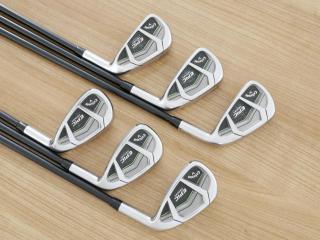 Iron set : Callaway : ชุดเหล็ก Callaway EPIC Star (ปี 2018 หน้าเด้ง โกงองศา ตีไกลมากๆ) มีเหล็ก 6-Pw,Aw (6 ชิ้น) ก้านกราไฟต์ Fujikura Speeder Evolution Flex SR