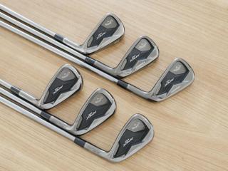 Iron set : Callaway : ชุดเหล็ก Callaway APEX Pro Forged Black (หายาก ออกปี 2019) มีเหล็ก 5-Pw (6 ชิ้น) ก้านเหล็ก NS Pro Modus 120 Flex S