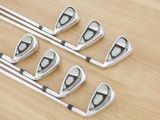 Iron set : Callaway : ชุดเหล็ก Callaway Rogue Star CF18 (ออกปี 2018 ตีง่าย ไกลมากๆ) มีเหล็ก 6-Pw,Aw,Gw (7 ชิ้น) ก้านเหล็ก NS Pro ZELOS 7 Flex S