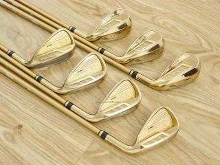 Iron set : Katana : ชุดเหล็ก Katana Voltio NINJA 880Hi Gold (รุ่นท็อปสุด ปี 2018 ตีง่าย ไกล สวยมากๆ) มีเหล็ก 6-Pw,Aw,Sw (7 ชิ้น) ก้านกราไฟต์ Fujikura Speeder 361 Flex R