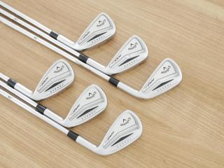 iron_set : ชุดเหล็ก Callaway APEX Pro Forged มีเหล็ก 5-Pw (6 ชิ้น) ก้านเหล็ก Memphis 10 Flex SR