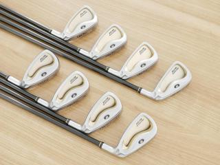 iron_set : ชุดเหล็ก Honma Beres MG703 (หน้าเด้ง) มีเหล็ก 6-11,Aw,Sw (8 ชิ้น เทียบเท่า 3-Pw) ก้าน ARMRQ UD49 Flex R (1 ดาว)