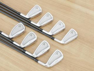 Iron set : Tourstage : ชุดเหล็ก Tourstage VIQ (Forged) มีเหล็ก 4-Pw,Aw (8 ชิ้น) ก้านกราไฟต์ Flex S