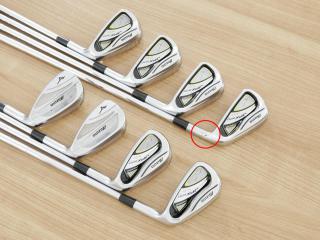 Iron set : Mizuno : **มีตำหนิ** ชุดเหล็ก Mizuno JPX 800 XD Forged มีเหล็ก 5-Pw,Aw,Sw (8 ชิ้น) ก้านเหล็ก NS Pro 950 HT Flex SR
