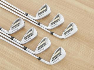 iron_set : ชุดเหล็ก Taylormade M GLOIRE (ออกปี 2019 รุ่นท๊อปสุด ไกลสุด Japan Spec) มีเหล็ก 6-Pw,Aw,Sw (7 ชิ้น) ก้านเหล็ก NS Pro 820 Flex S