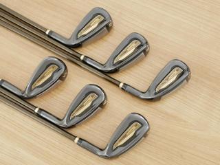 iron_set : ชุดเหล็ก Tsuruya AXEL Gold Premium 6 (ออกปี 2024 ของใหม่ 7 หมื่นกว่าบาท หน้าเด้งสุดๆ ไกลสุดๆๆ) มีเหล็ก 7-Pw,Aw,Sw (6 ชิ้น) ก้านกราไฟต์ Flex R