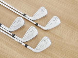 iron_set : **ของใหม่ ยังไม่แกะพลาสติก** ชุดเหล็ก Callaway ELYTE (รุ่นล่าสุด ออกปี 2025 ตีง่ายมาก ไกล Japan Spec.) มีเหล็ก 6-Pw (5 ชิ้น) ก้านเหล็ก NS Pro Zelos 7 Flex R