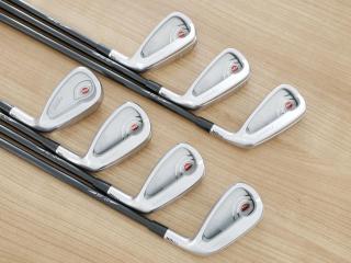 Iron set : ชุดเหล็กกระเทย PRGR Egg PF Forged (รุ่นปี 2019 ตีง่ายและไกลมากๆ โกงสุดๆ) มีเหล็ก 6-Pw,Aw,As (7 ชิ้น) ก้านกราไฟต์ Tour AD 85 Flex R