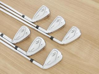 Iron set : Callaway : ชุดเหล็ก Callaway ELYTE X (รุ่นล่าสุด ออกปี 2025 ตีง่ายมาก ไกล Japan Spec.) มีเหล็ก 6-Pw,Aw (6 ชิ้น) ก้านเหล็ก NS Pro 750 NEO Flex S