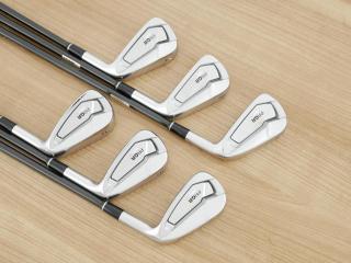 Iron set : PRGR : ชุดเหล็ก PRGR 02 Forged (ปี 2021 นุ่มมาก หายาก) มีเหล็ก 5-Pw (6 ชิ้น) ก้านกราไฟต์ Mitsubishi Diamana Flex SR
