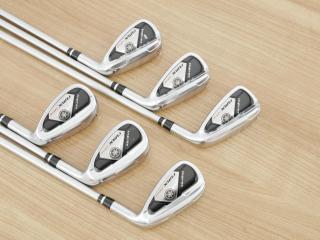 iron_set : ชุดเหล็ก Yamaha Inpres RMX UD+2 (ปี 2016 ตีไกลที่สุด ไกลกว่าเหล็กทั่วไป 2 เบอร์) มีเหล็ก 7-Pw,Aw,As (6 ชิ้น) ก้านกราไฟต์ Fujukura MCI 80 Flex R