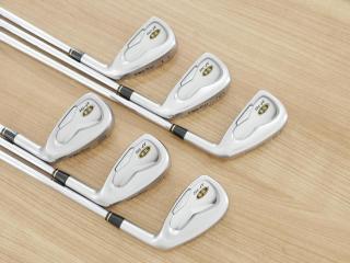 iron_set : ชุดเหล็ก Honma TwinMarks AP-702 (หน้าเด้ง) มีเหล็ก 5-10 (6 ชิ้น) ก้านเหล็ก NS Pro 850 Flex R