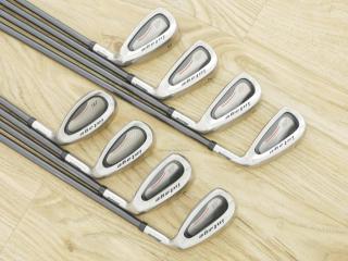 iron_set : ชุดเหล็ก Mizuno Intage Titanium (รุ่นท๊อป ใบใหญ่ ตีไกลมาก) มีเหล็ก 5-Pw,Aw,Sw (8 ชิ้น) ก้านกราไฟต์ Flex R