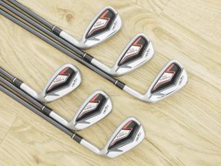 Iron set : Honma : ชุดเหล็ก Honma Tour World GS (ออกปี 2021 ใบใหญ่ ตีง่าย ไกล) มีเหล็ก 6-11 (6 ชิ้น) ก้านกราไฟต์ Honma Vizard 85 Flex SR