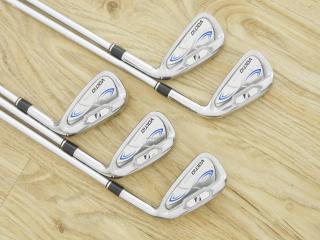 iron_set : ชุดเหล็ก Katana Voltio IV Silver (รุ่นนี้ตีไกลที่สุด ของ Katana) มีเหล็ก 6-Pw (5 ชิ้น) ก้านกราไฟต์ Fujikura Speeder 550 Flex R
