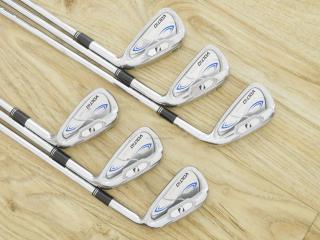 iron_set : ชุดเหล็ก Katana Voltio IV Silver (รุ่นนี้ตีไกลที่สุด ของ Katana) มีเหล็ก 6-Pw,Aw (6 ชิ้น) ก้านเหล็ก NS Pro 850 Flex R