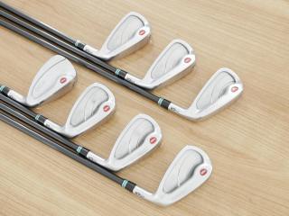 iron_set : ชุดเหล็กกระเทย PRGR NEW Egg Forged (รุ่นปี 2020 ตีง่ายและไกลมากๆ เด้งสุดๆ COR 0.82) มีเหล็ก 6-Pw,Aw,As (7 ชิ้น) ก้านกราไฟต์ UST Mamiya ATTAS FF 85 Flex S