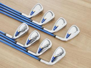 Iron set : Katana : ชุดเหล็ก Katana Sword LX-3000 มีเหล็ก 5-Pw,Aw,Sw (8 ชิ้น) ก้านกราไฟต์ Flex R