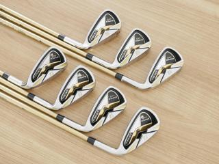 iron_set : ชุดเหล็ก Katana Sword Sniper 589 (หน้าเด้ง) มีเหล็ก 6-Pw,Aw,Sw (7 ชิ้น) ก้านกราไฟต์ Speeder 589 Flex R