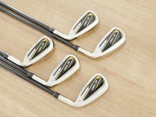 iron_set : ชุดเหล็ก Yonex Royal E-Zone (รุ่นล่าสุด ปี 2024 หน้าเด้งสุดๆ ตีไกลสุดๆ) มีเหล็ก 6-Pw (5 ชิ้น) ก้านกราไฟต์ Flex SR