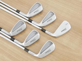 Iron set : Titleist : ชุดเหล็ก Titleist T150 Combo Forged (รุ่นล่าสุด ออกปี 2025 นุ่ม แน่น คม) มีเหล็ก 6-Pw,49 (6 ชิ้น) ก้านเหล็ก Project X 5.5 Flex S