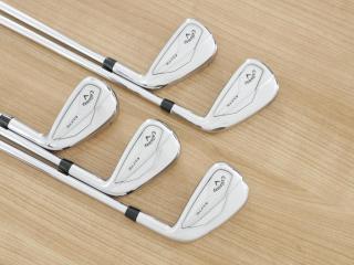 Iron set : Callaway : ชุดเหล็ก Callaway ELYTE (ออกปี 2025 ตีง่ายมาก ไกล Japan Spec.) มีเหล็ก 6-Pw (5 ชิ้น) ก้านเหล็ก NS Pro Zelos 7 Flex S