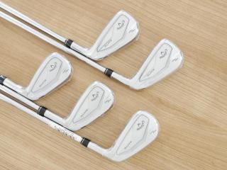 Iron set : Callaway : **ของใหม่ ยังไม่แกะพลาสติก** ชุดเหล็ก Callaway ELYTE Max Fast (ออกปี 2025 ตีง่ายมาก ไกล Japan Spec.) มีเหล็ก 6-Pw (5 ชิ้น) ก้านเหล็ก NS Pro ZELOS 7 Flex R